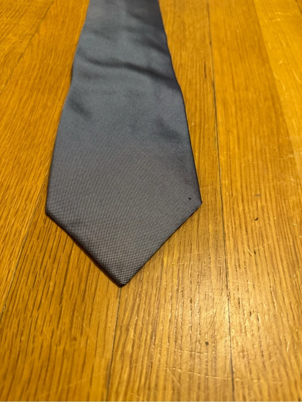 Gucci Solid Navy Silk Tie
